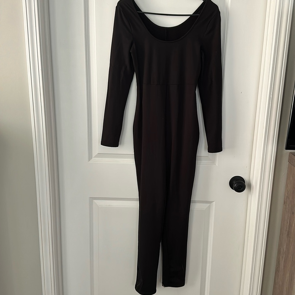 Black jumpsuit